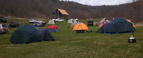 Boy Scout Troop 408 tents donated by VFW Post 1581